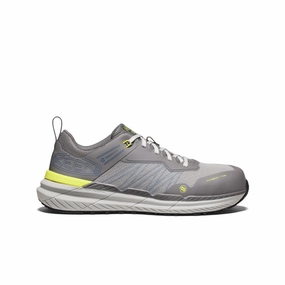 Midsole Support Dog Hike Men's Speedworks ESD Work Sneaker (Carbon Toe)  |  Steel Grey/Vintage Indigo