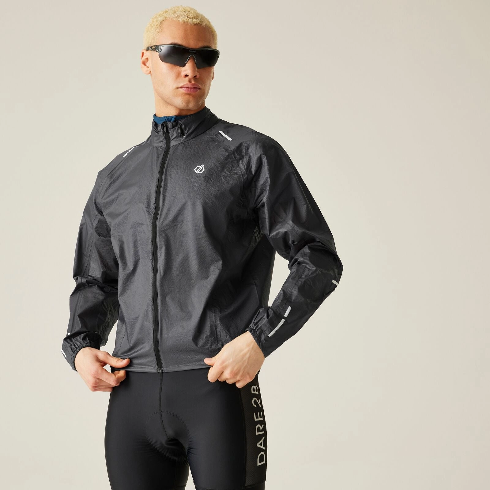 Dare 2B Mens Resphere Cycling Waterproof Jacket Eco Friendly Coating Non Restrictive Cut