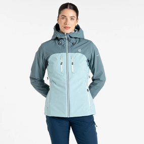 Dare 2b Womens Diverging Waterproof Jacket MagneticClosure Crisp Clean Fit