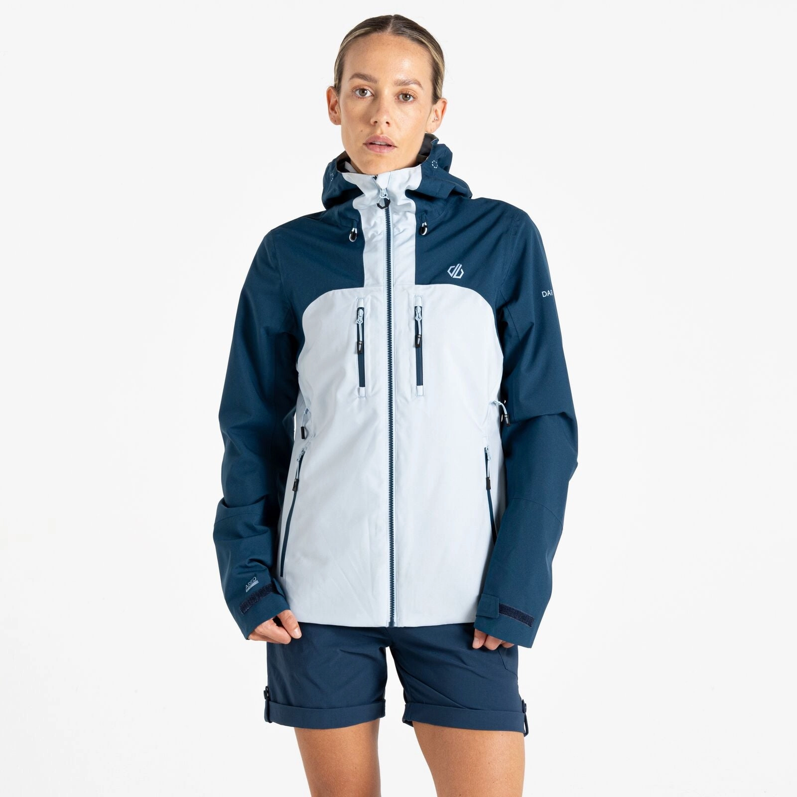 Dare 2b Womens Diverging Waterproof Jacket RibbedTrims ErgonomicCut
