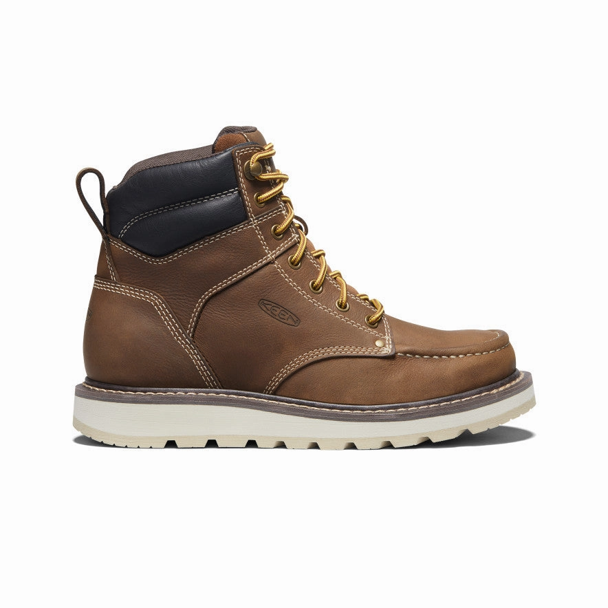Rough Ground Flexible Frame Functional Minimalist Men's Cincinnati 6" Boot (Soft Toe)  |  Belgian/Sandshell