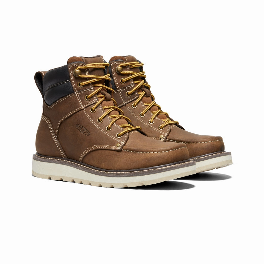 Men's Cincinnati 6" Boot (Soft Toe)  |  Belgian/Sandshell Crisp Look