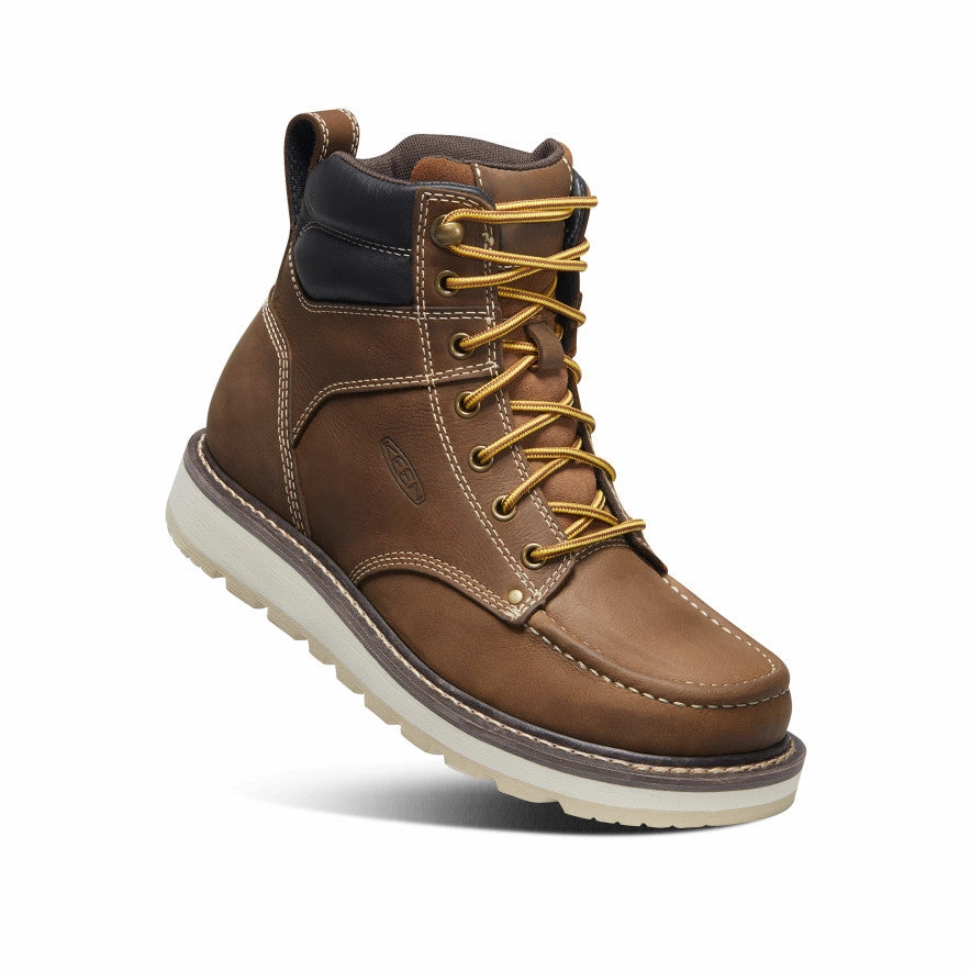 Men's Cincinnati 6" Boot (Soft Toe)  |  Belgian/Sandshell Heavy Use Protective Build