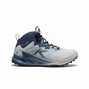 Lace Up Women's Zionic NXT Waterproof Hiking Boot  |  Ballad Blue/Winter Green