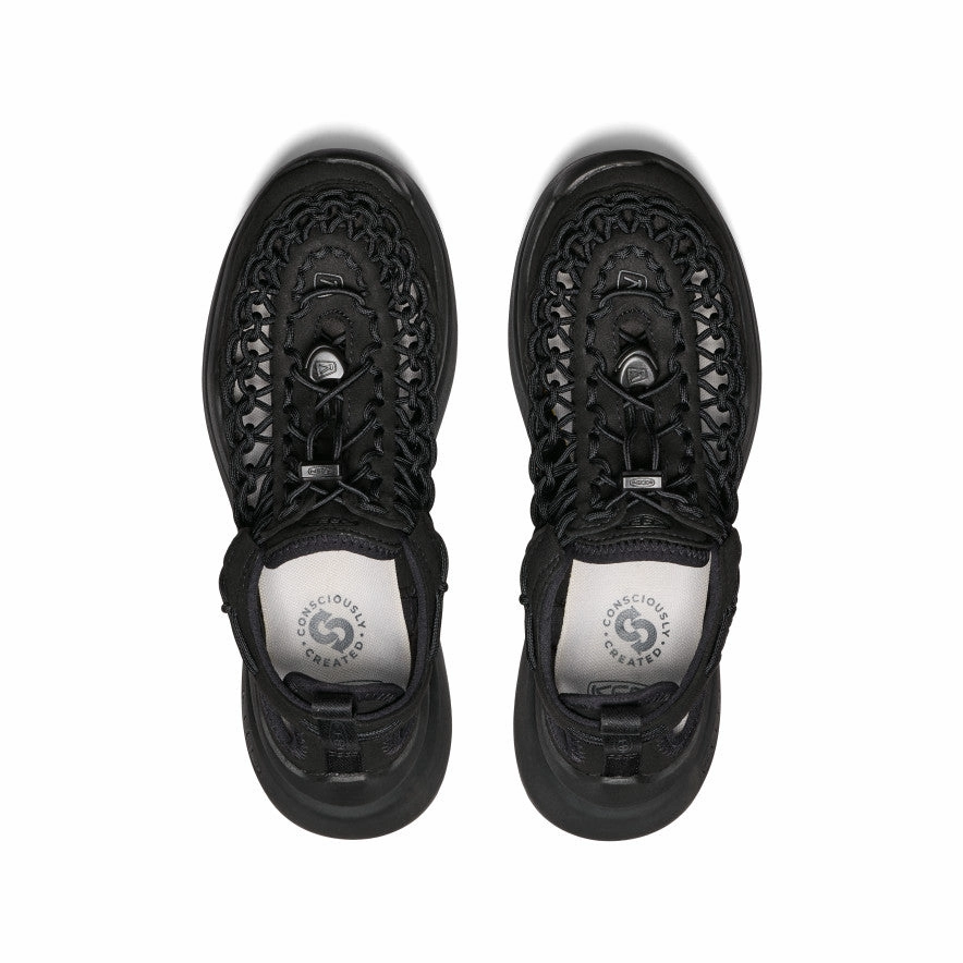 Women's UNEEK WK Sneaker  |  Black/Black Simple Form Dynamic Motion