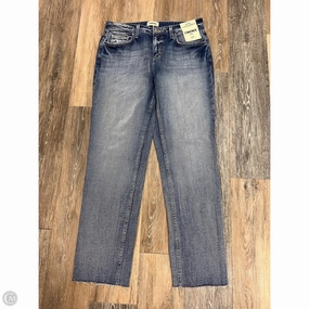 Simple Fashion Minimalist Elegant Designer Jeans Straight By L Agence In Blue Denim, Size: 4/27