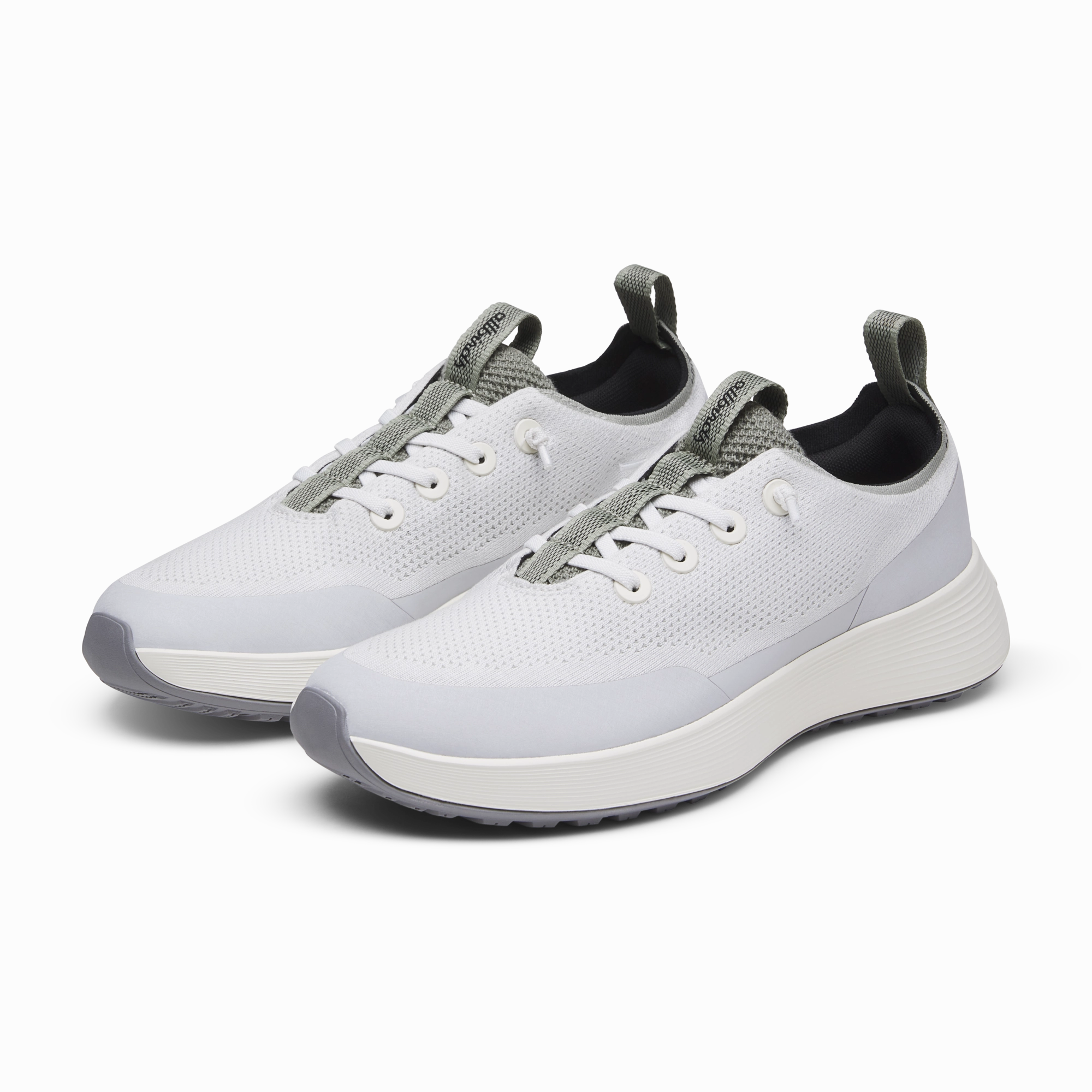 Men's Tree Runner Go - Utility - Blizzard/Hazy Pine (Natural White Sole) Walk Lifestyle Cushion Base