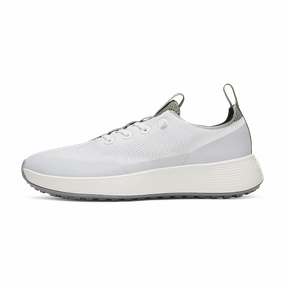Men's Tree Runner Go - Utility - Blizzard/Hazy Pine (Natural White Sole) Non Marking Soles Stable Motion