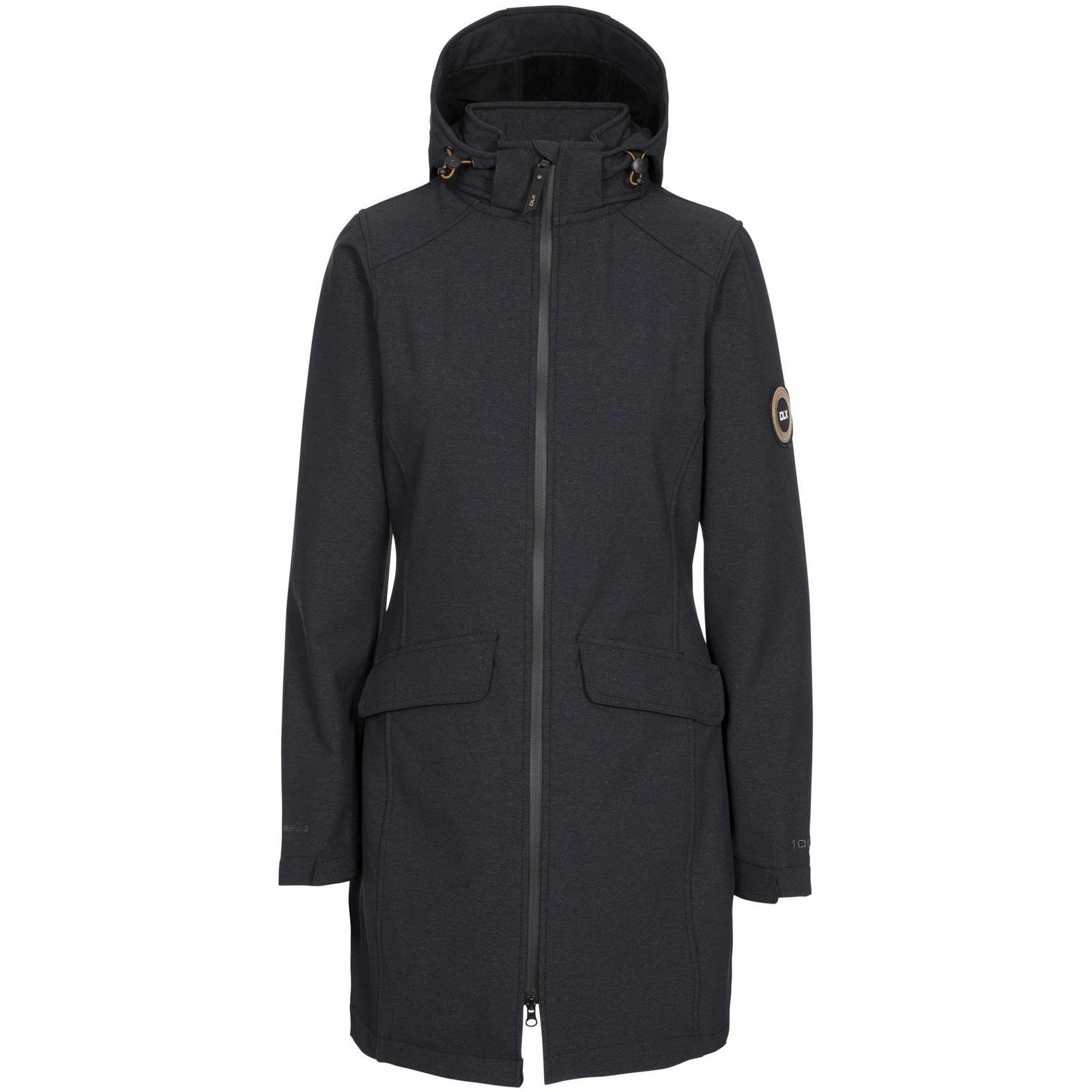 DLX Womens Maria Waterproof Softshell Jacket Windproof Insulated Coat