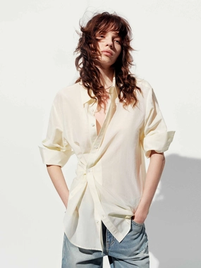 Cotton Silk Lightweight Shirt Pre Shrunk Cotton Blend