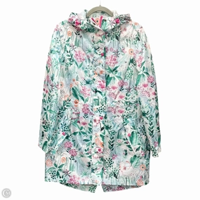 Wind Protection Coat Raincoat By Joules In Multi-colored, Size: 6