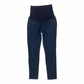 Mat Jeans By A Glow In Blue Denim, Size:6 clean design Air Comfort