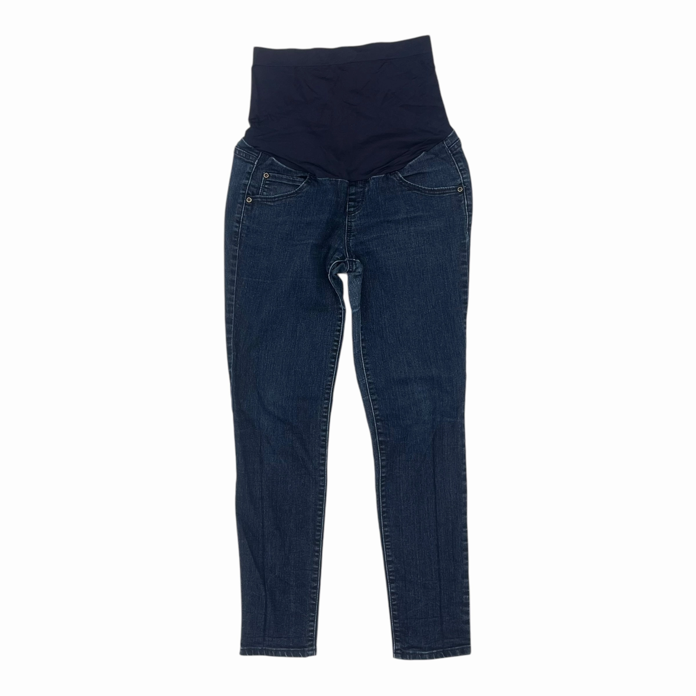 Mat Jeans By A Glow In Blue Denim, Size:6 clean design Air Comfort