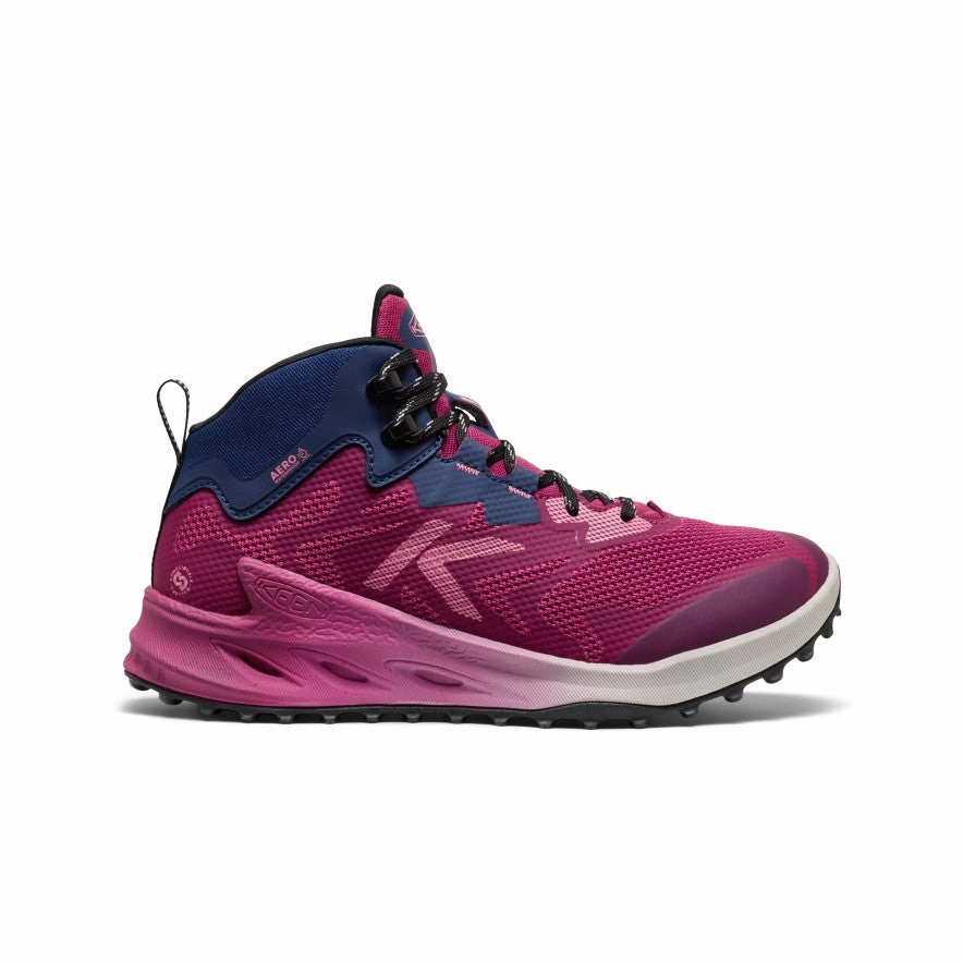 Women's Zionic NXT Waterproof Hiking Boot  |  Beaujolais/Pink Lemonade Flexible Shank Anti Odor Cold Weather Commuter