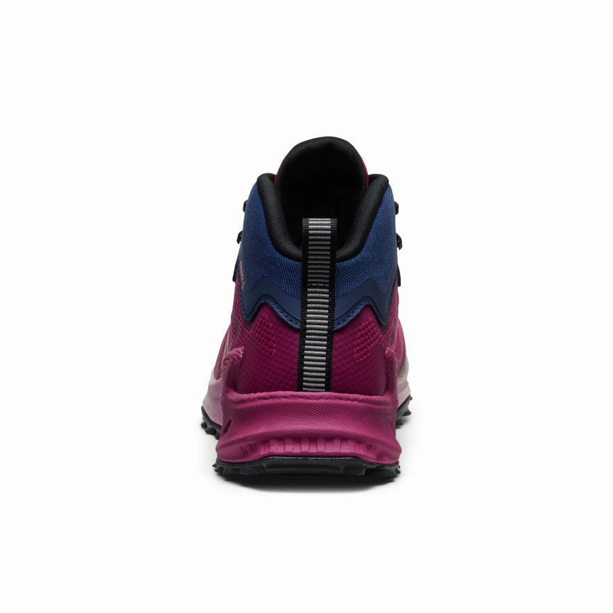 Handmade Craft Comfortable Arch Women's Zionic NXT Waterproof Hiking Boot  |  Beaujolais/Pink Lemonade