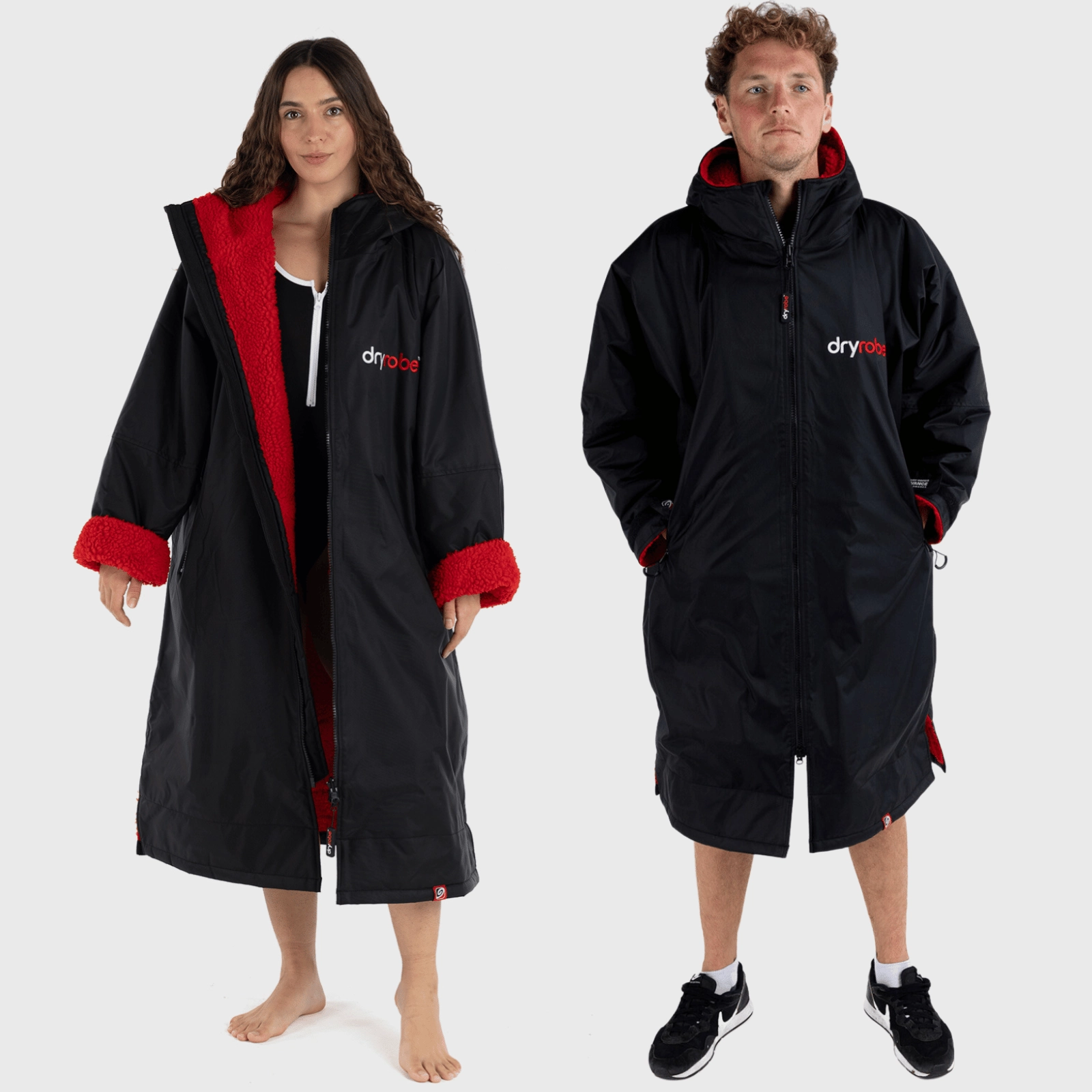 Modular Attachment System Bonded Hemline dryrobe Advance Long Sleeve Changing Robe