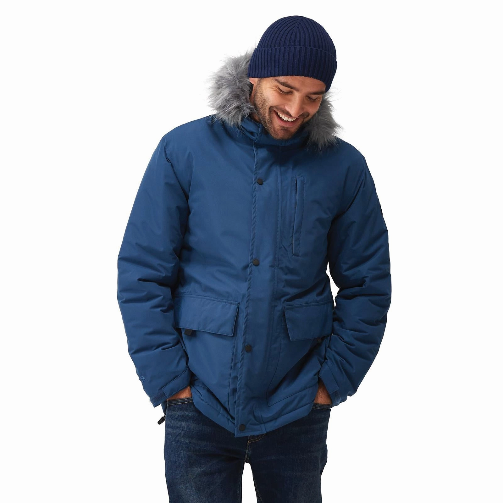Regatta Mens Salinger IV Waterproof Parka Jacket Multi Use Piece