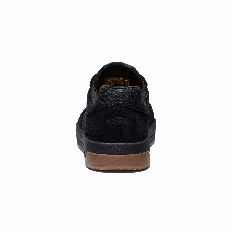 Midday Style Compact Men's Kenton Work Shoe (Carbon Toe)  |  Black/Gum