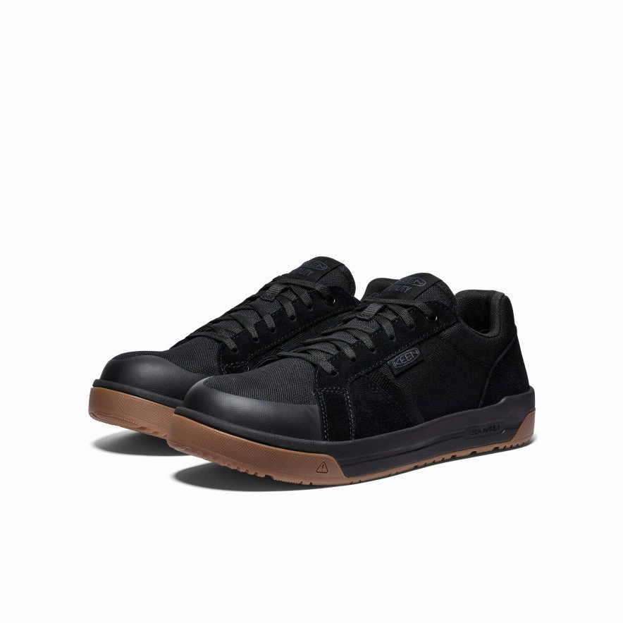 Men's Kenton Work Shoe (Carbon Toe)  |  Black/Gum Foam Midsole Cushioning