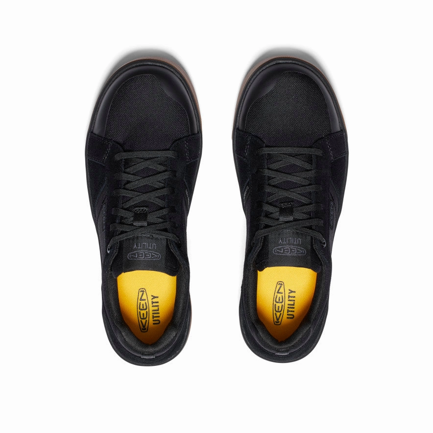 Men's Kenton Work Shoe (Carbon Toe)  |  Black/Gum Flexible Construction
