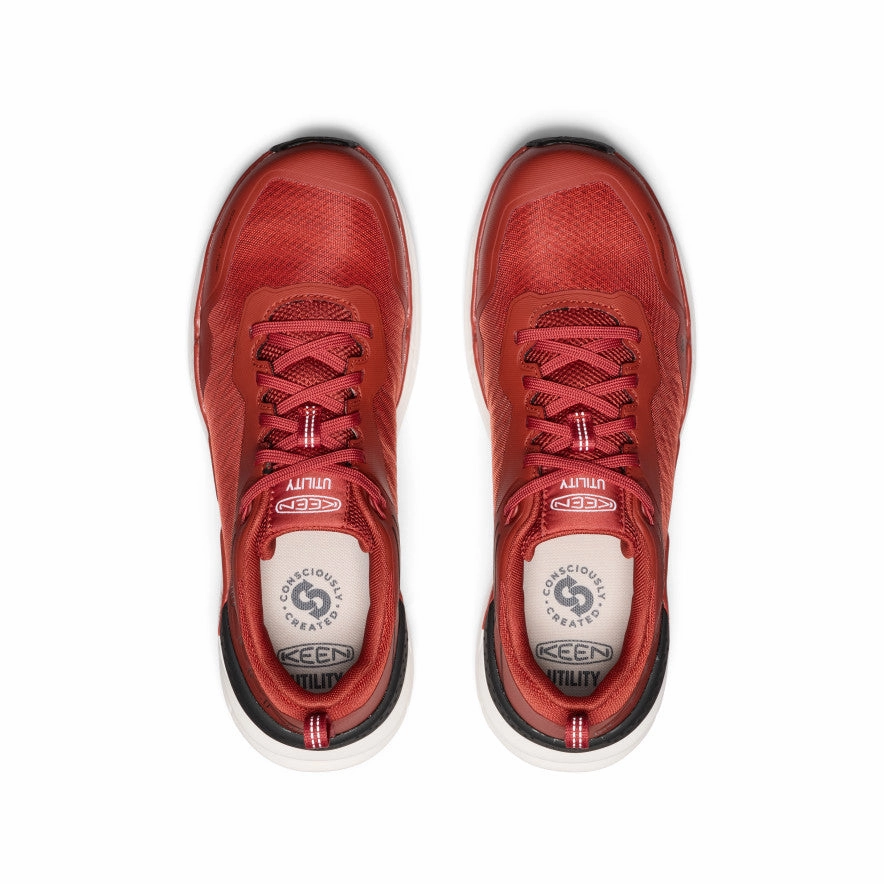 Men's Speedworks Work Sneaker (Carbon Toe)  |  Red Ochre/Black Bush Hike indoor mode