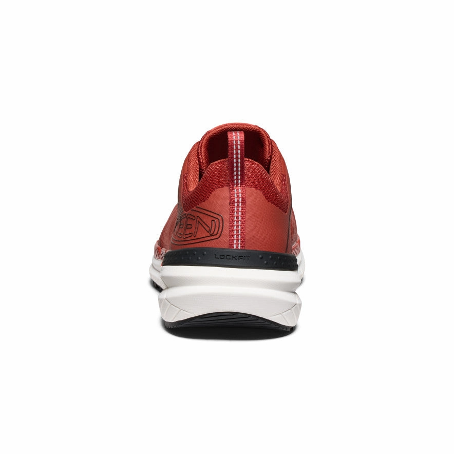 Men's Speedworks Work Sneaker (Carbon Toe)  |  Red Ochre/Black Easy Travel Light material