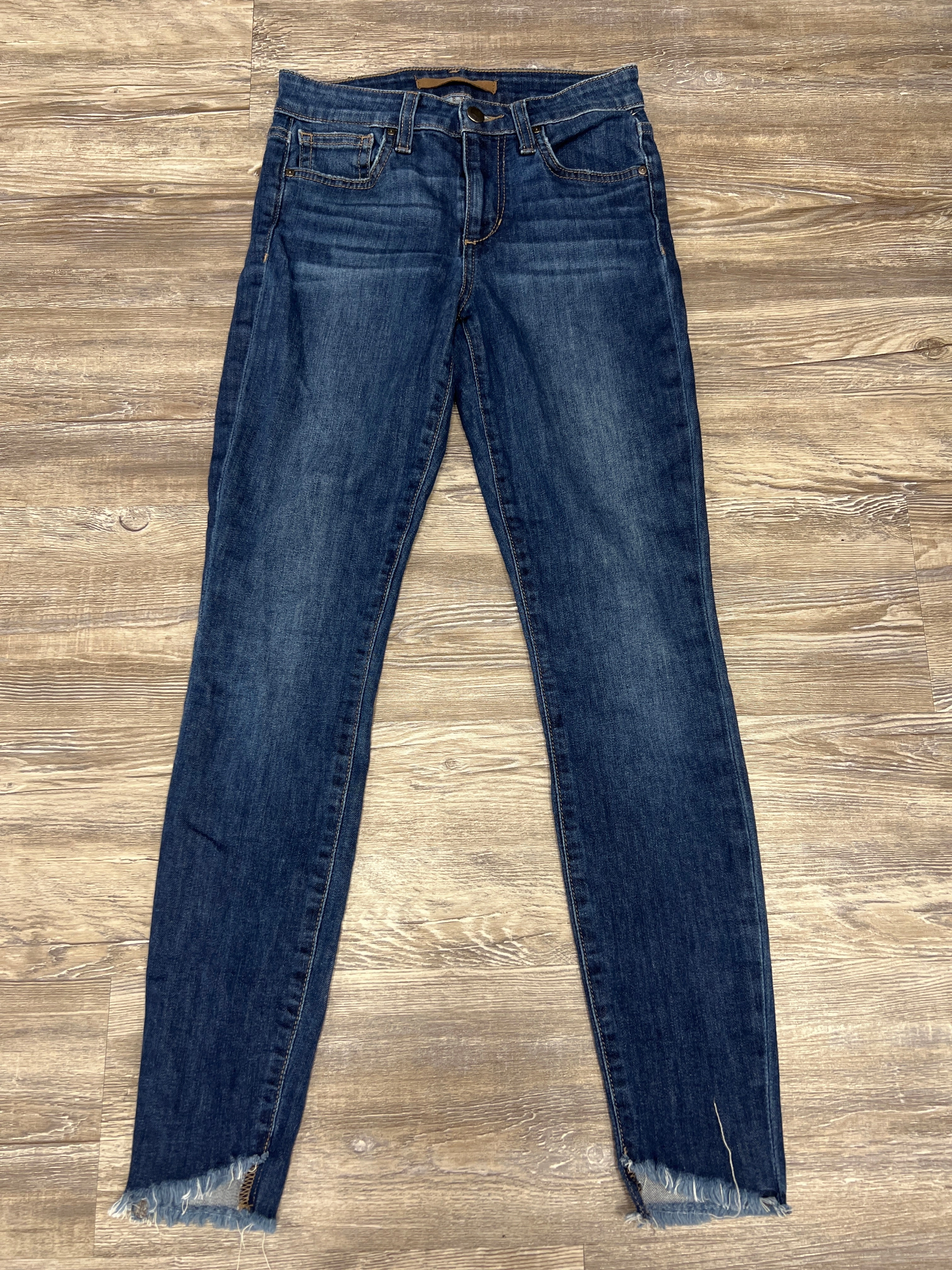 Garment Dyed Technique Tapered leg Jeans Designer By Joes Jeans  Size: 00