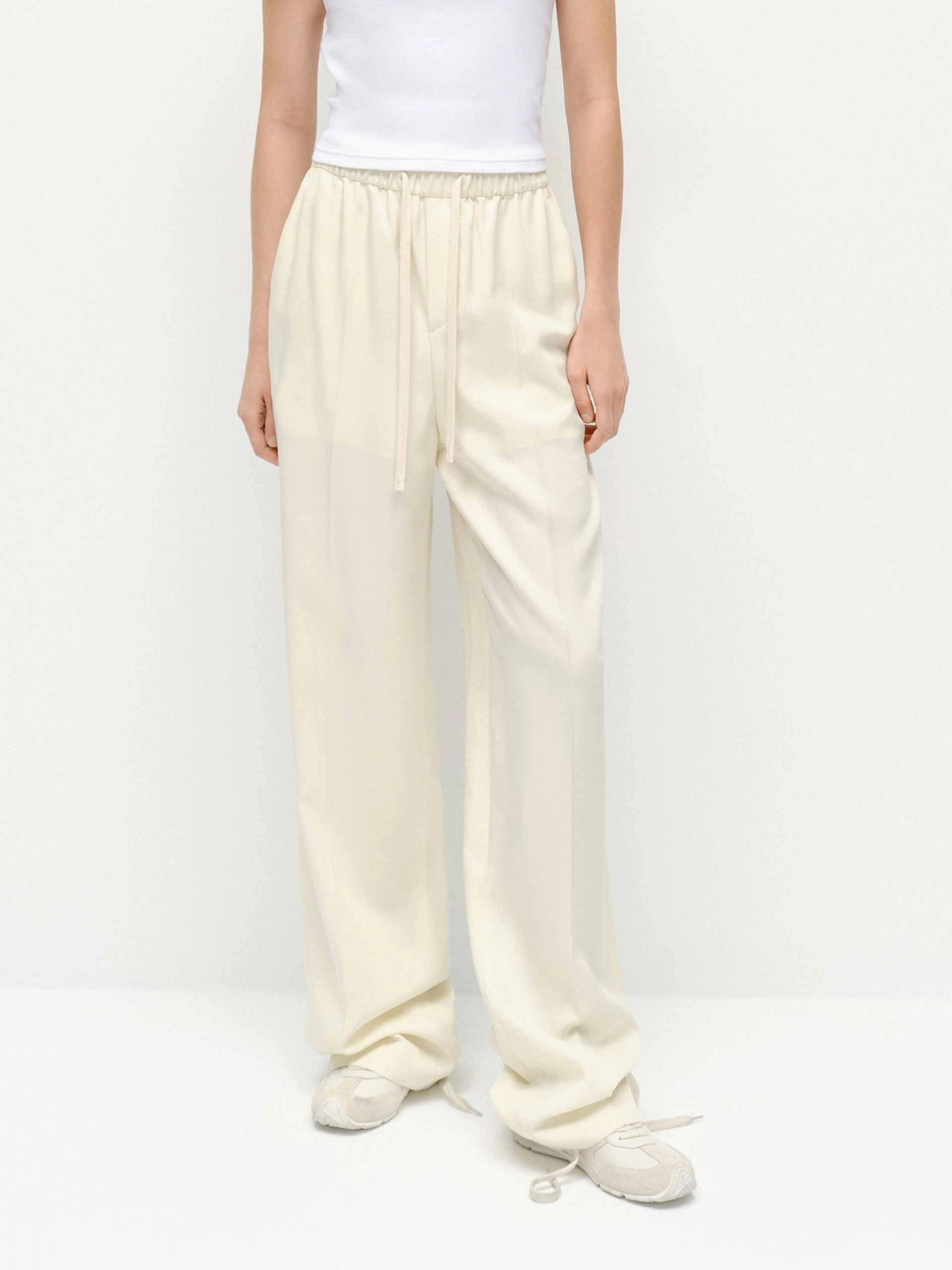 DurableConstruction Core Fit Design Elasticated Straight Leg Trousers