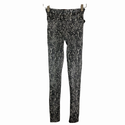 Buttery Soft Slim Fit Wear Pants Leggings By Spanx In Snakeskin Print, Size: Xs