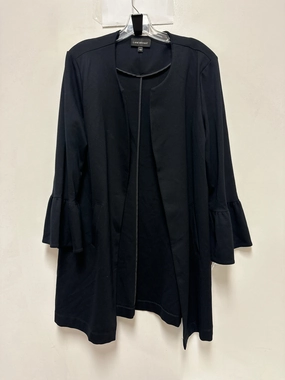ConvertibleCollar Coat Other By Lane Bryant In Navy, Size: 1x