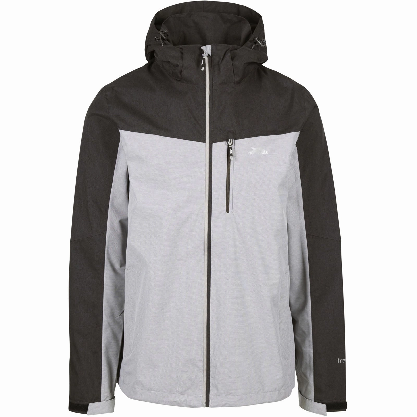 Trespass Mens Marlow Hooded Waterproof 5000m Outdoor Walking Hiking Jacket Coat Anti Slip Shoulder AbrasionResistantSurface