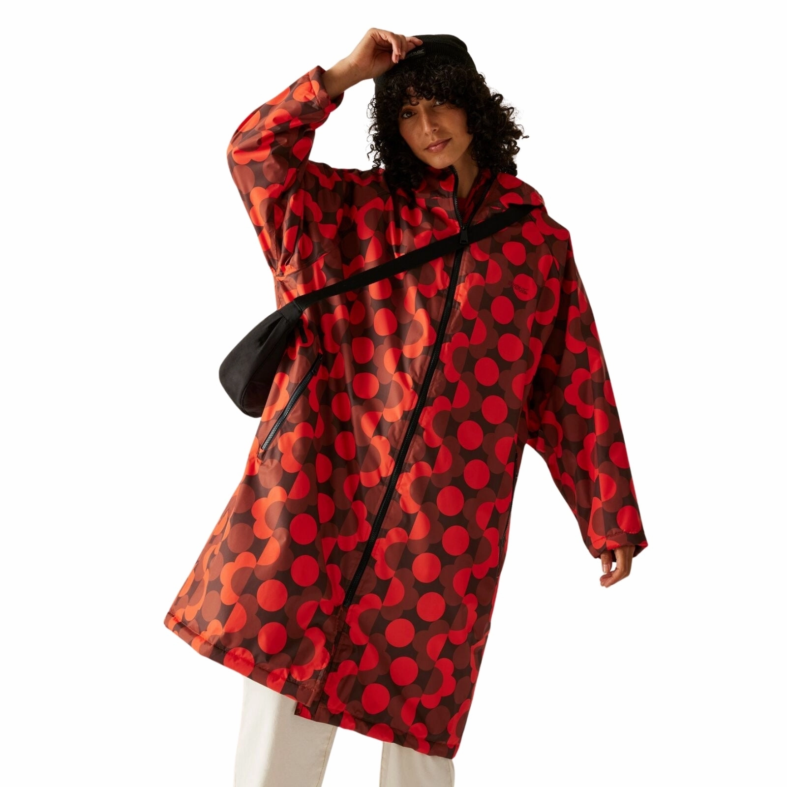 Fashion Forward Lightweight Insulation Technology Regatta Womens Orla Kiely Waterproof Fleece Lined Changing Robe