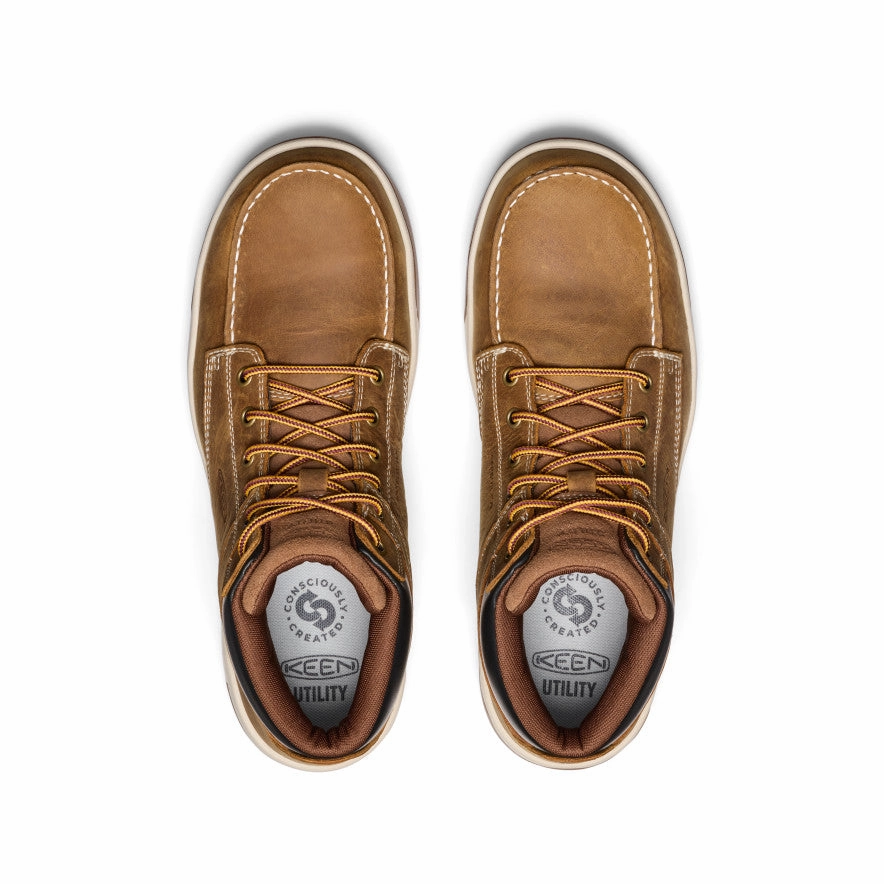 Men's Gibson Boot (Carbon Toe)  |  Belgian/Gum Comfortable Arch Support