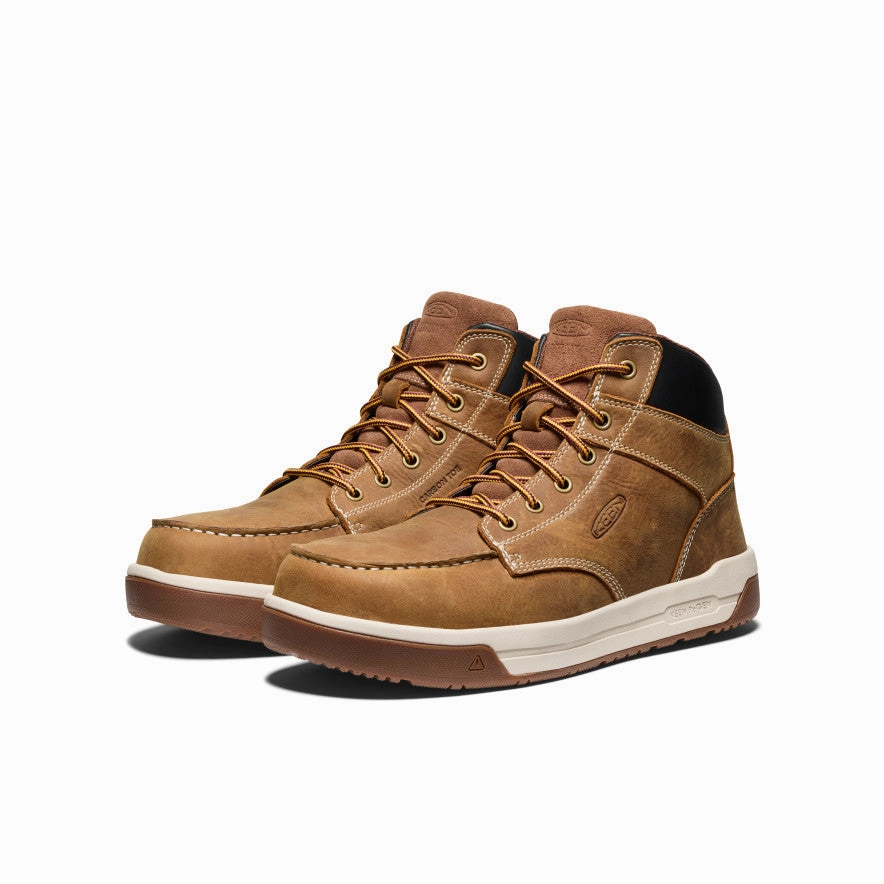 Good Traction Urban Edge Men's Gibson Boot (Carbon Toe)  |  Belgian/Gum