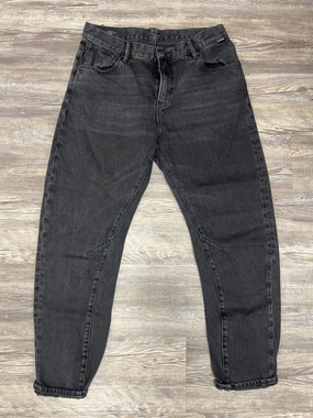 Modern Attire Jeans Designer By Cma In Black Denim, Size: 6