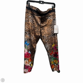 Camping Gear Skin Friendly Pants Leggings By Johnny Was In Animal Print, Size: Xl