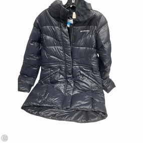 Drop Tail Hem Coat Puffer & Quilted By Columbia In Black, Size: S