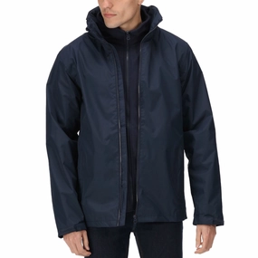 Regatta Professional Mens Classic Waterproof 3 in 1 Jacket AbrasionResistant Cozy Comfort