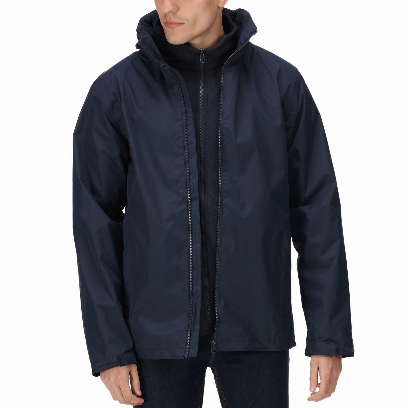 Regatta Professional Mens Classic Waterproof 3 in 1 Jacket Oversized Silhouette