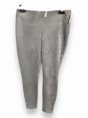Pants Leggings By Chicos In Grey, Size: 4 Maximum Comfort Lightweight Design