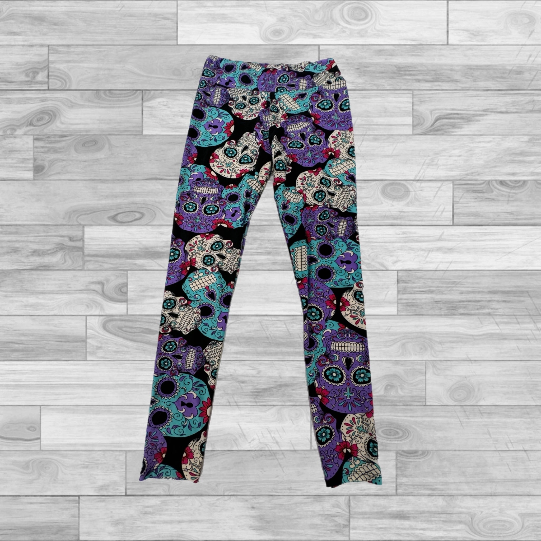 Effortless Comfort Leggings By Clothes Mentor In Multi-colored, Size: S