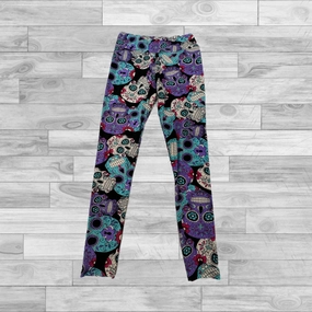 Effortless Comfort Leggings By Clothes Mentor In Multi-colored, Size: S