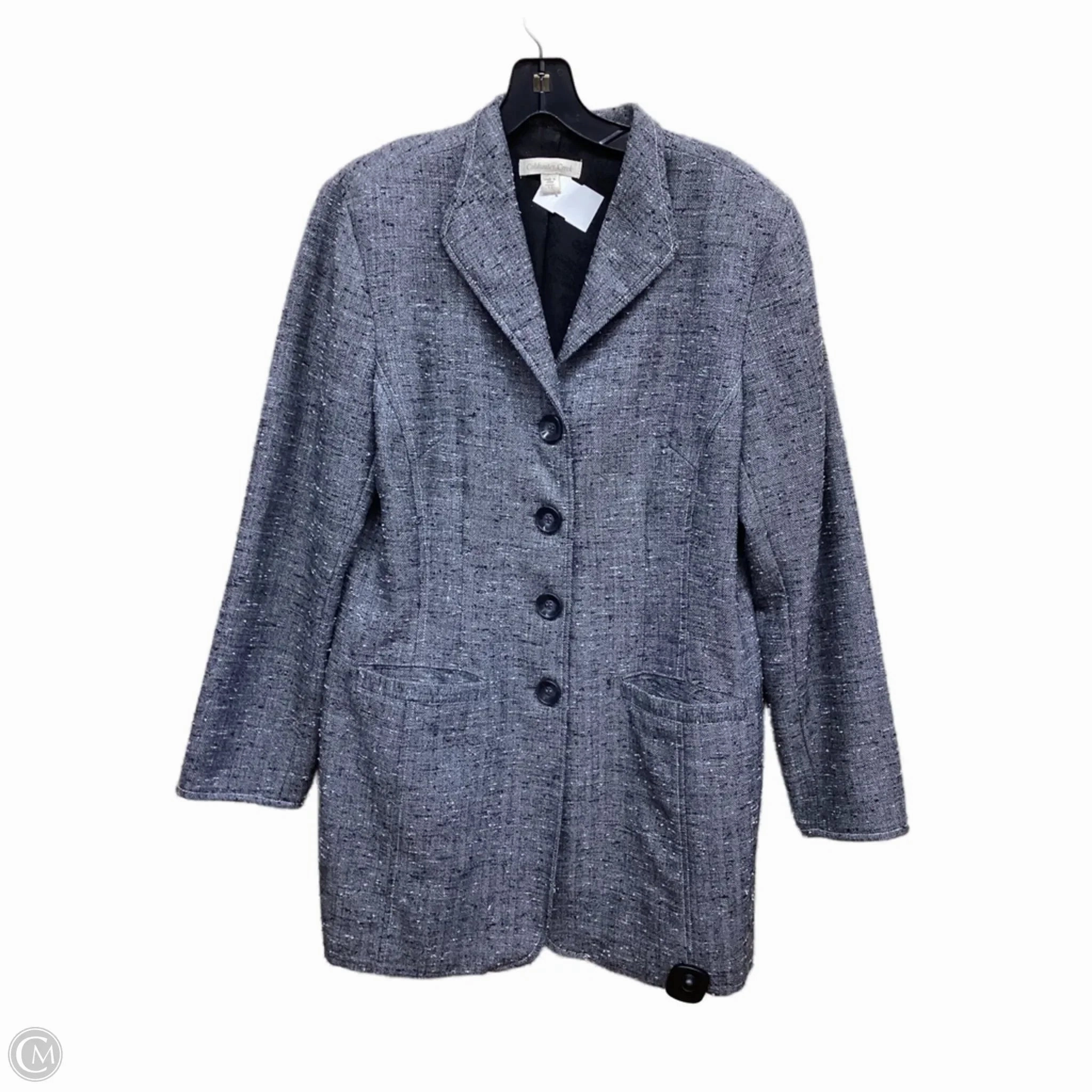 Coat Peacoat By Coldwater Creek In Grey, Size: 12 Tactical Wear ShrinkResistantFabric