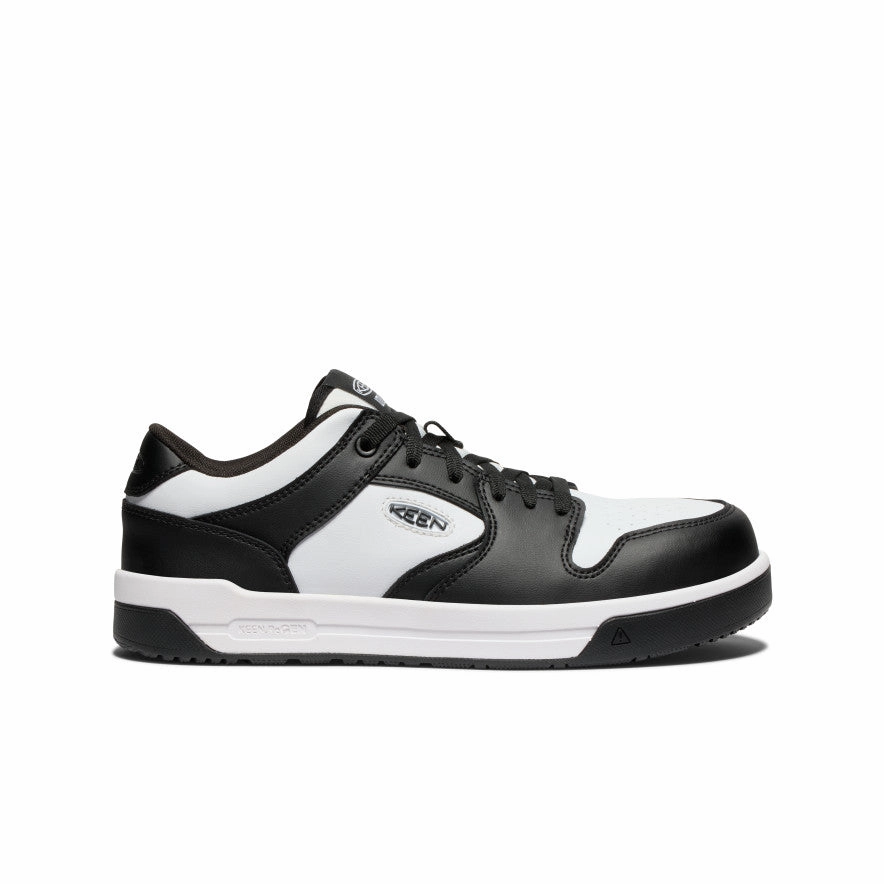 Men's Overton Work Shoe (Carbon Toe)  |  Star White/Black Anti   Fatigue