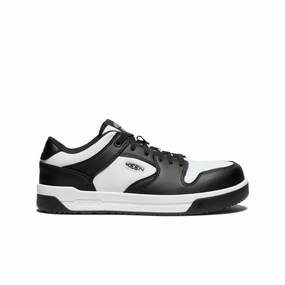 Men's Overton Work Shoe (Carbon Toe)  |  Star White/Black Anti   Fatigue