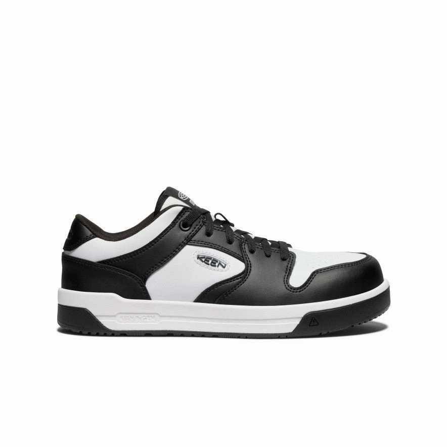 Men's Overton Work Shoe (Carbon Toe)  |  Star White/Black Morning Pace