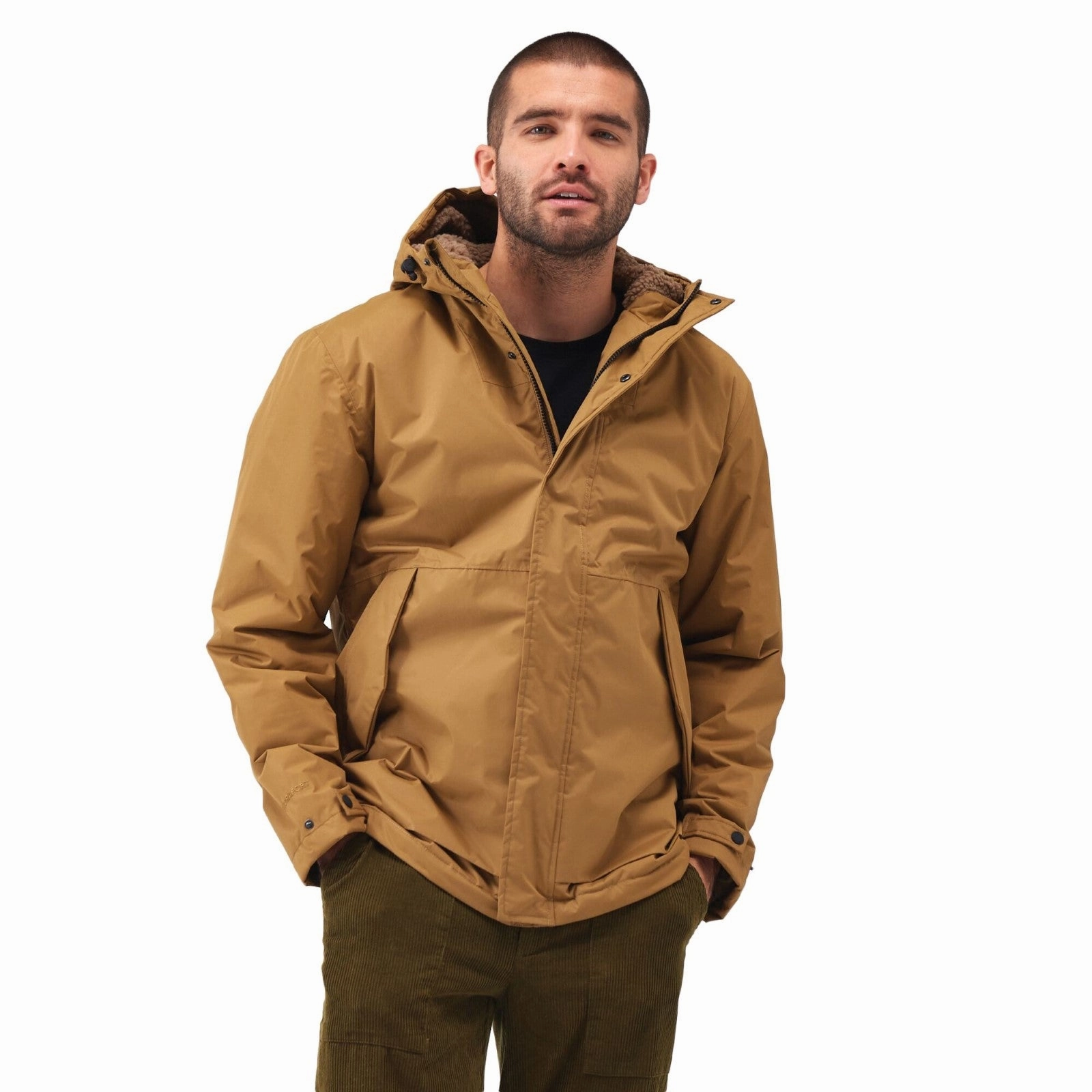 Regatta Mens Sterlings IV Waterproof Fleece Lined Jacket Lightweight Thermal Tech