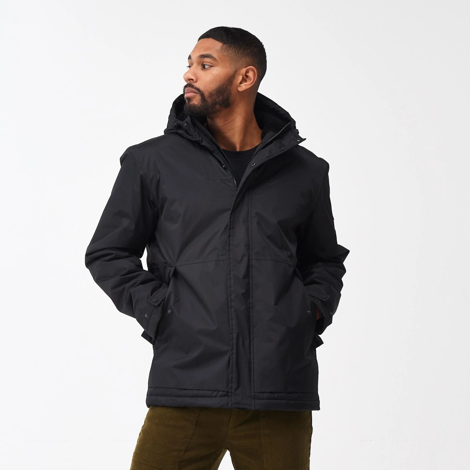 Casual Classic Easy Clean Material Regatta Mens Sterlings IV Waterproof Fleece Lined Jacket