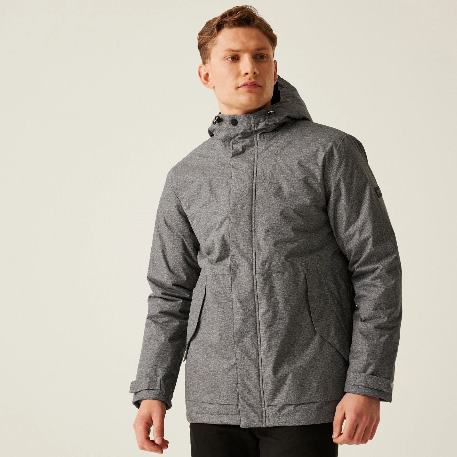 Wind Shield Odor Resistant Treatment Regatta Mens Sterlings IV Waterproof Fleece Lined Jacket