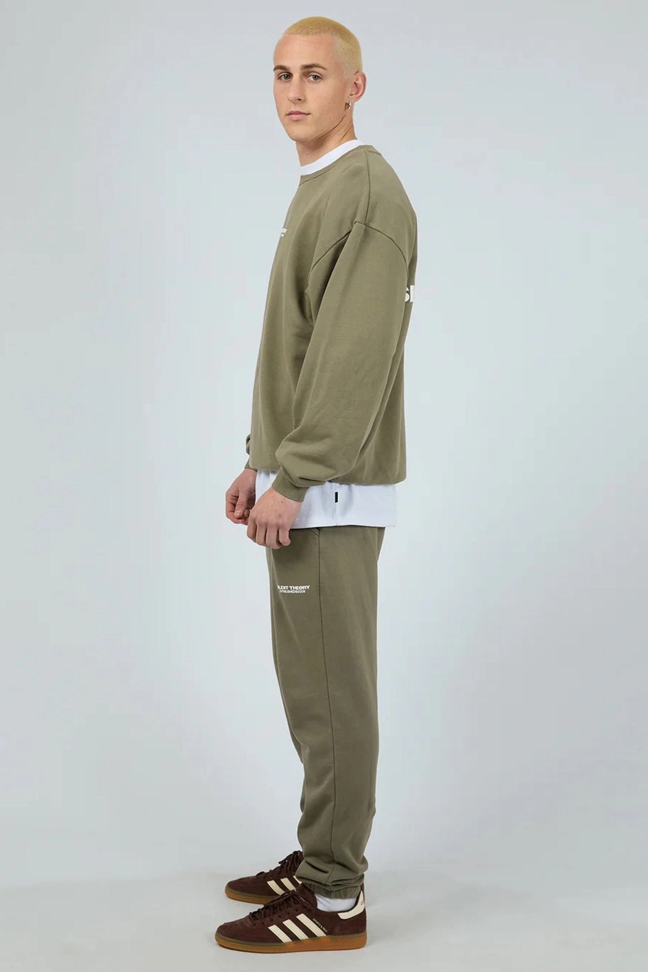 Mesh Ventilation Panels Essential Theory Crew Khaki